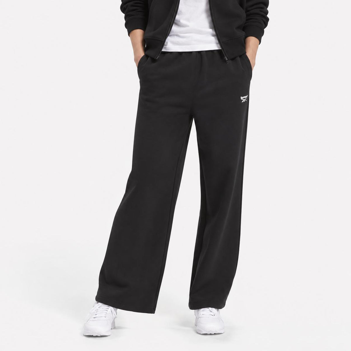 Reebok Identity Logo Fleece Wide Leg sweatpants