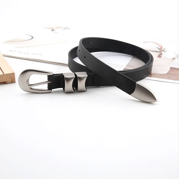 Korean Skinny Double Loop Belt