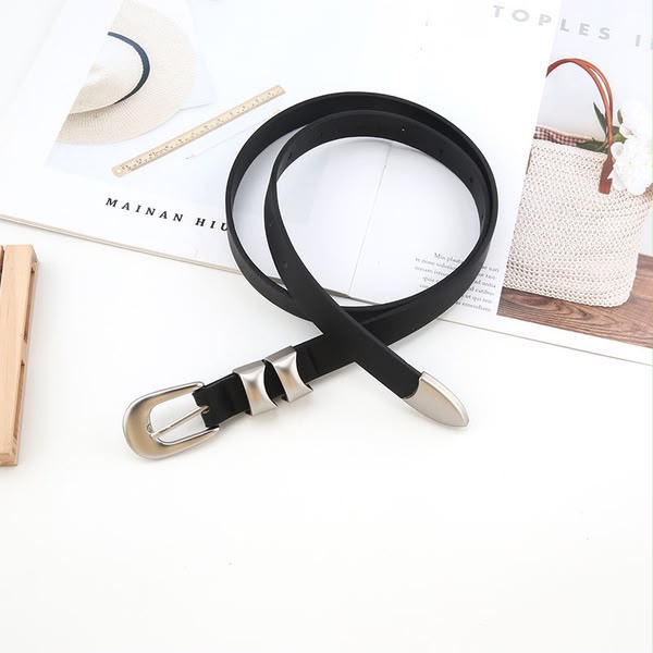 Korean Skinny Double Loop Belt